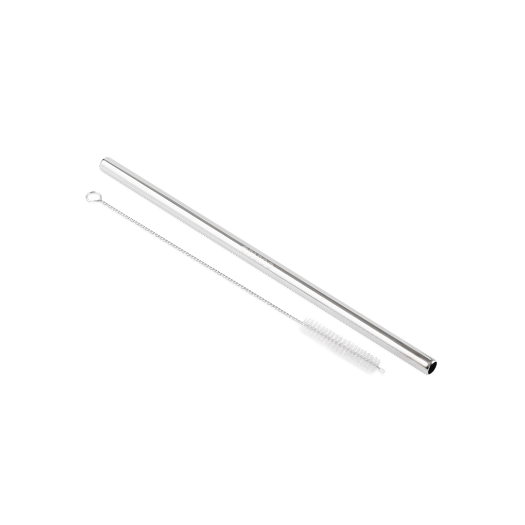 Stainless Steel Straw and Cleaner for Eco-Friendly Drinking