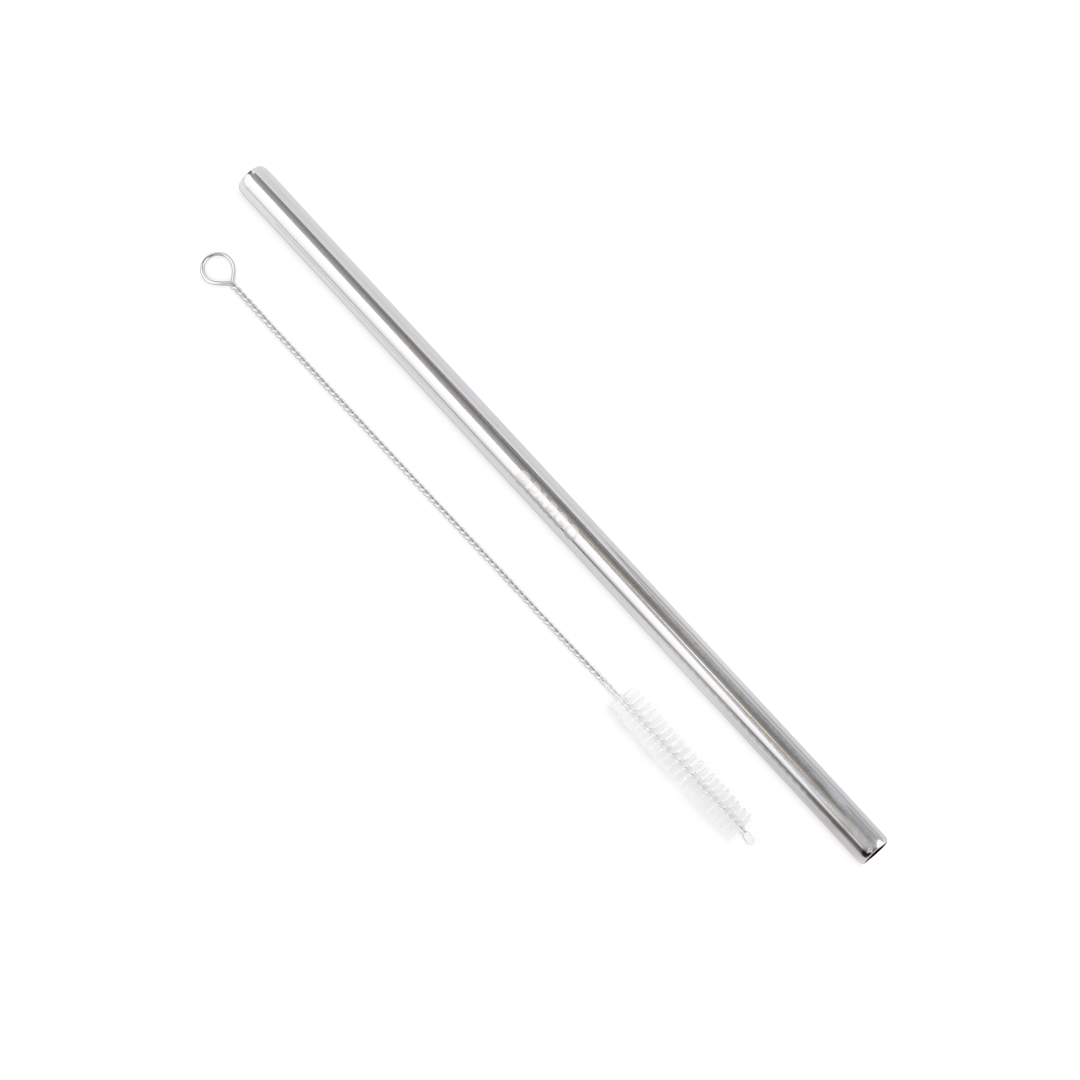 Stainless Steel Straw and Cleaner for Eco-Friendly Drinking