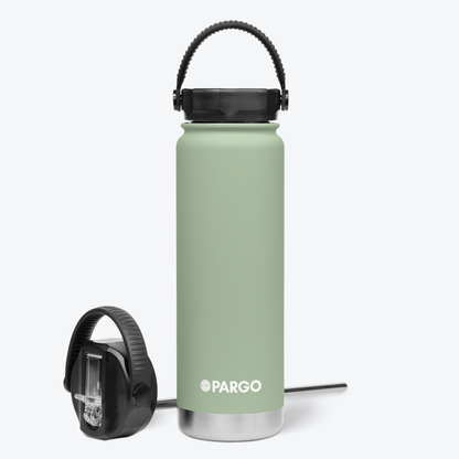 750mL Insulated Bottle w/ Duo Lid Bundle