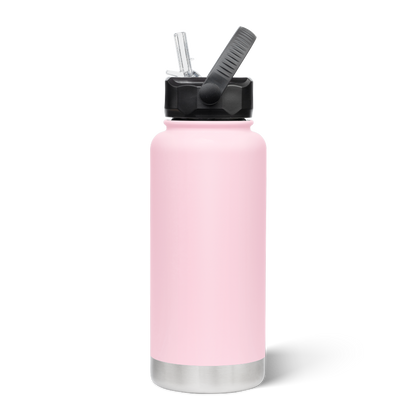 950mL Insulated Bottle w/ Straw Lid