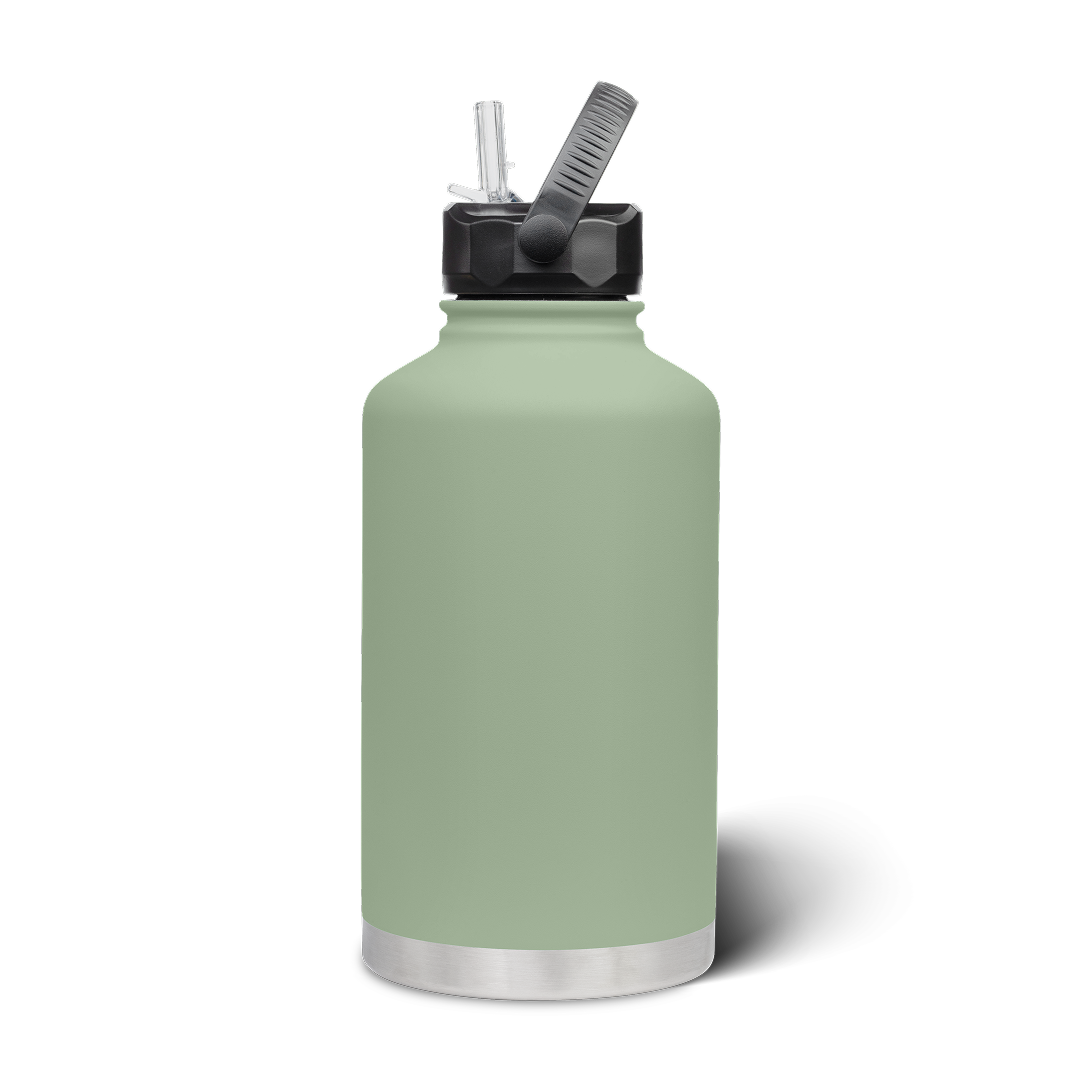 1890ml Insulated Bottle w/ Straw Lid