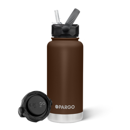 950mL Insulated Bottle w/ Duo Lid Bundle