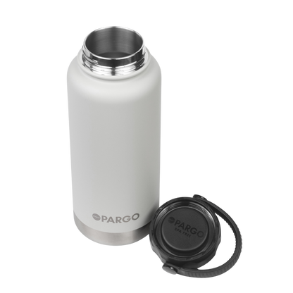 950mL Insulated Stainless Steel Bottle for Hot & Cold Drinks : BONE White
