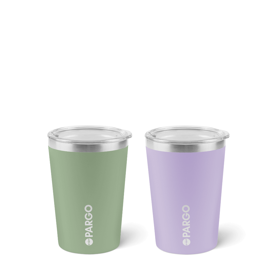 INSULATED Reusable Stainless Steel Coffee Cups Project PARGO