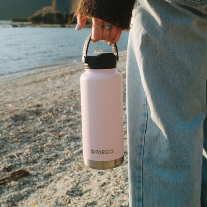 950mL Insulated Bottle w/ Straw Lid