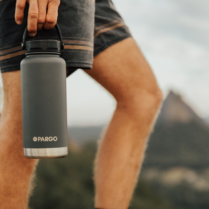 950mL Insulated Bottle w/ Duo Lid Bundle