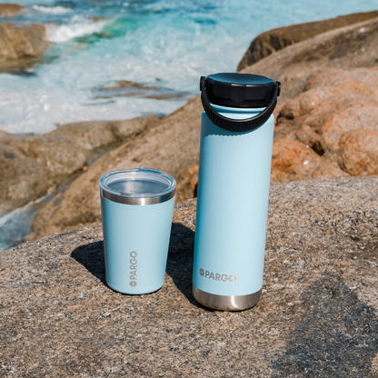 750mL Insulated Bottle w/ Duo Lid Bundle