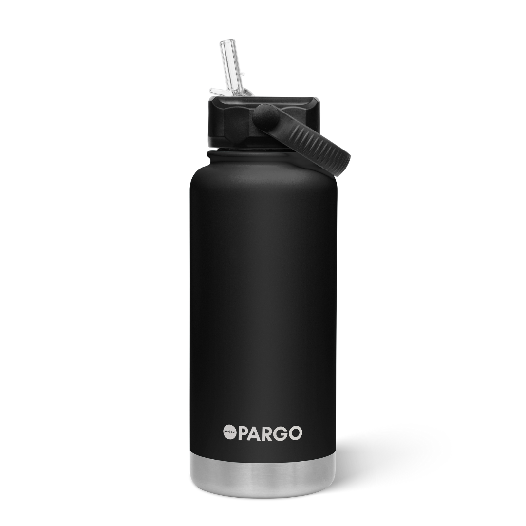 950mL Insulated Bottle w/ Straw Lid